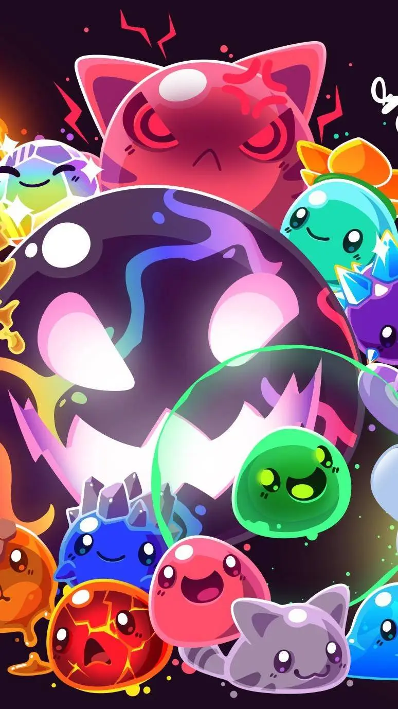ai character: todas las slimes s background