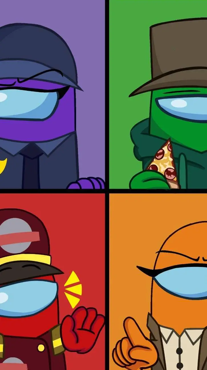 ai character: among us show background