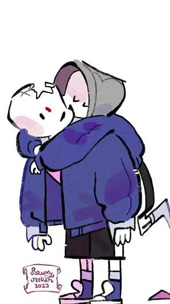 ai character: HORRORDUST🤓👆 background