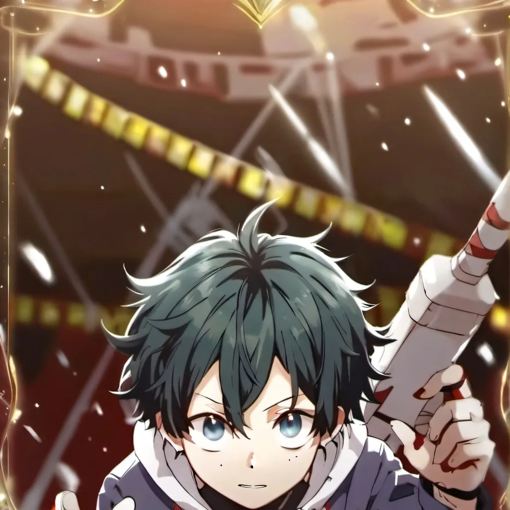 chat with ai character: deku