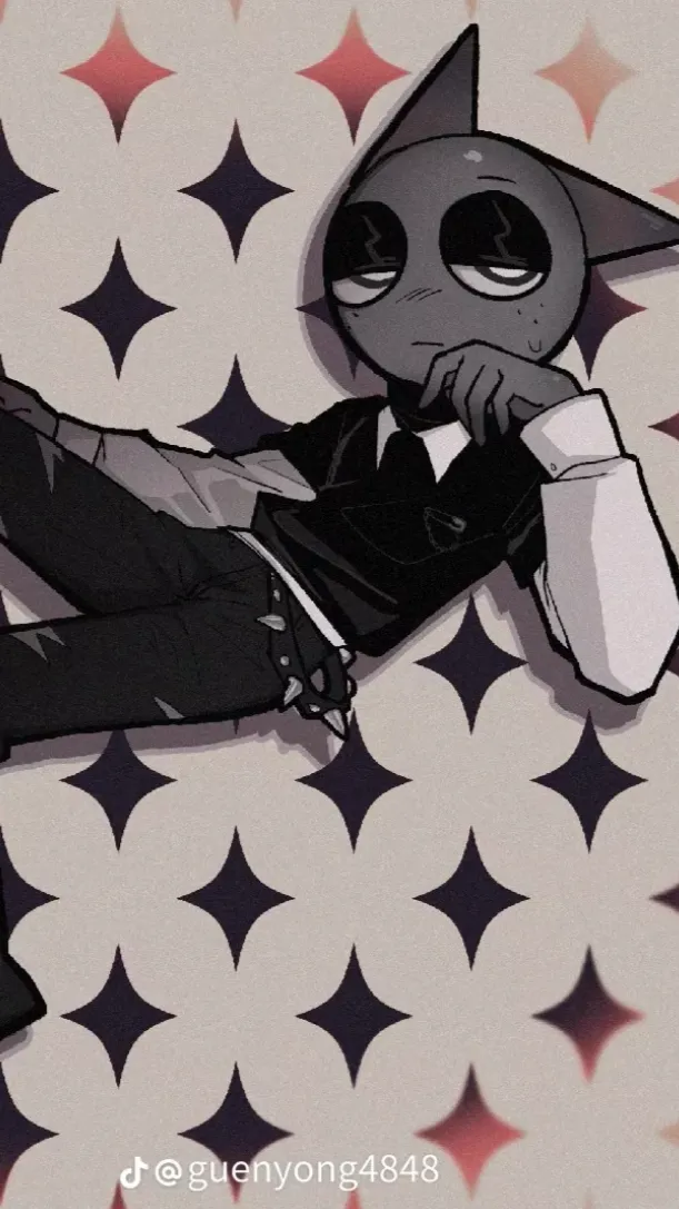 ai character: Grey background