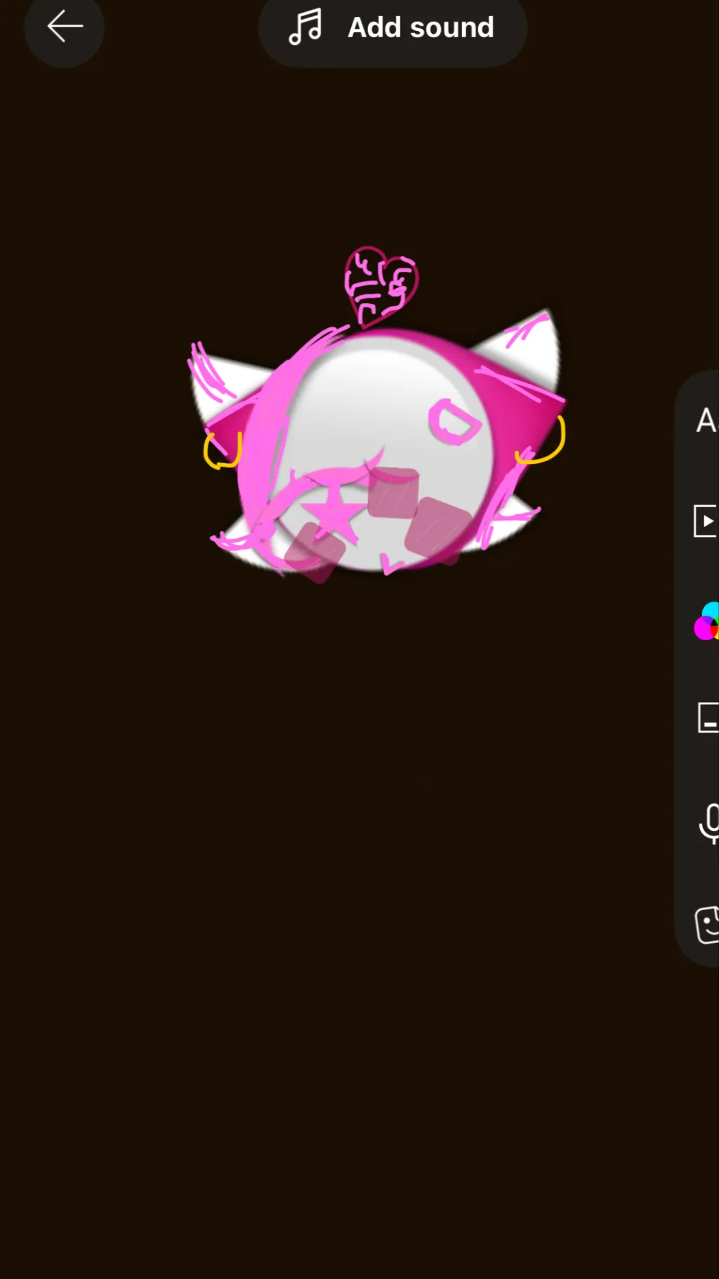 ai character: New tired background