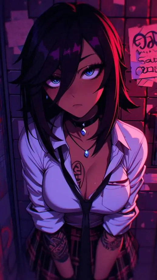 ai character: Yuka  background