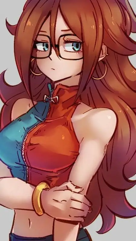 ai character: androide 21 background