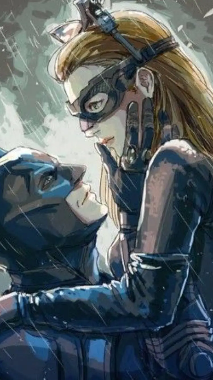 ai character: Batman x gatubela😭 background