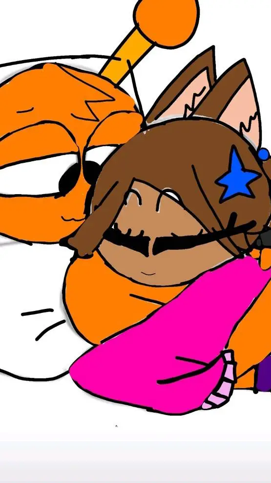 ai character: oren x luna  background