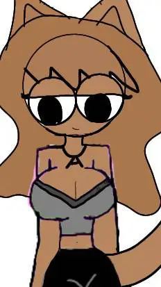 ai character: Luna sprunki  background