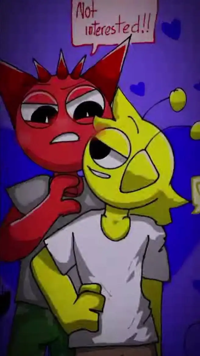 ai character: Simón x raddy 💛❤ background