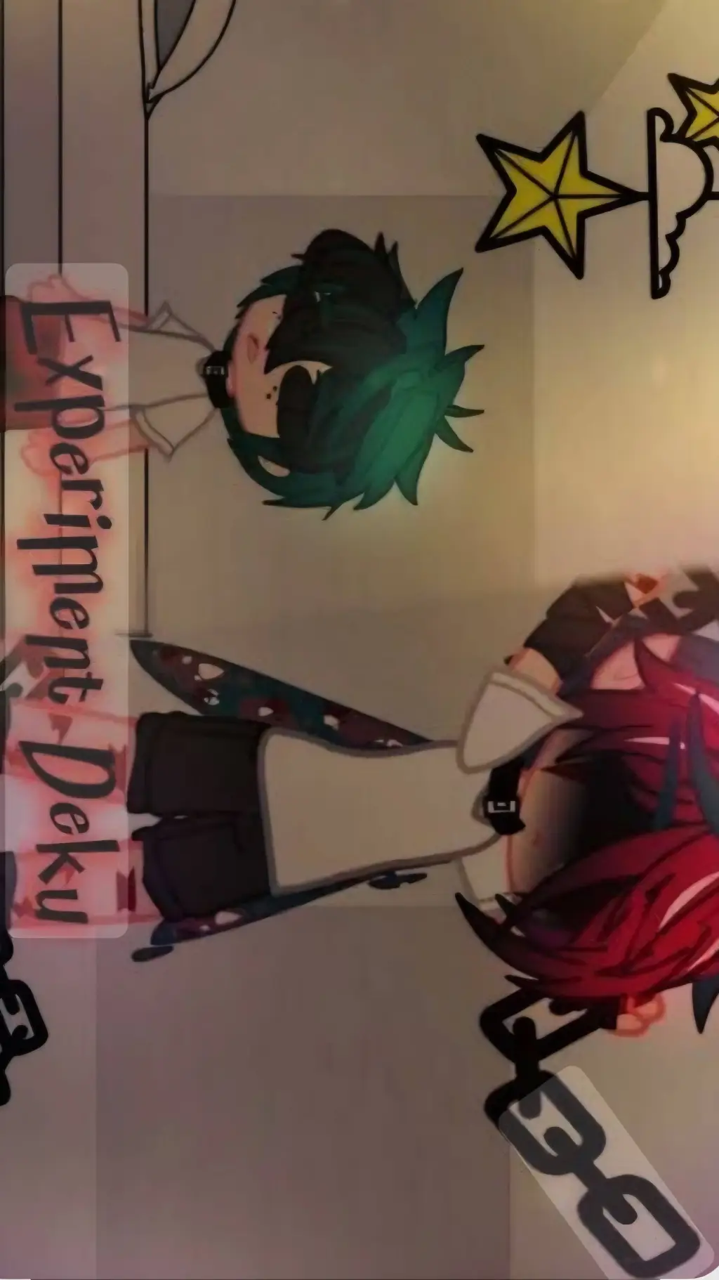 ai character: Experiment Deku background