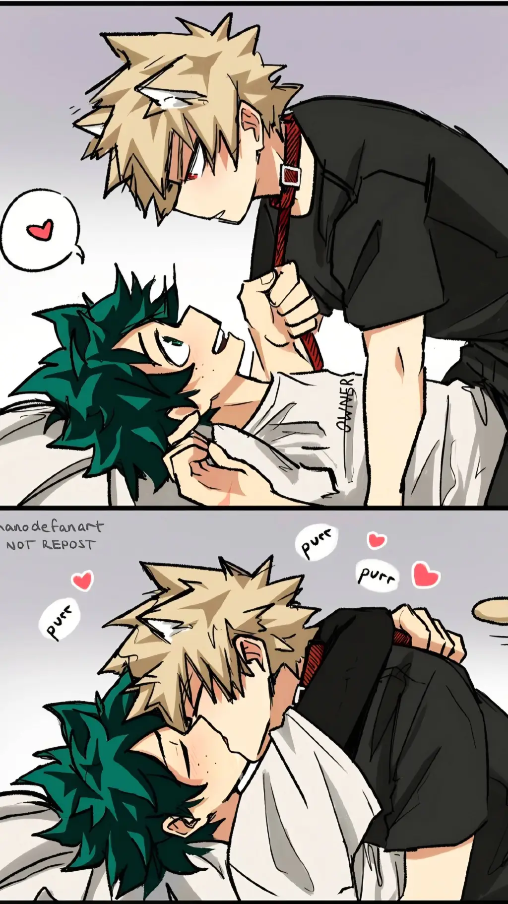 ai character: Cat Bakugo  background