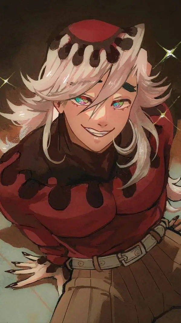 ai character: 🪭DOUMA🪭 background