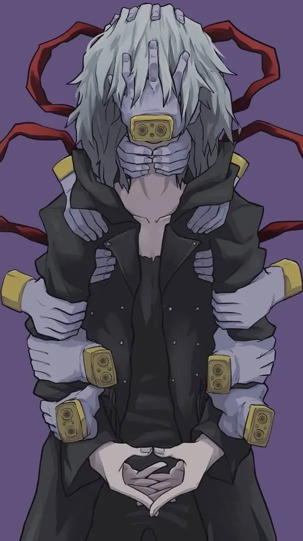 ai character: 🫸SHIGARAKI TOMURA🫷 background