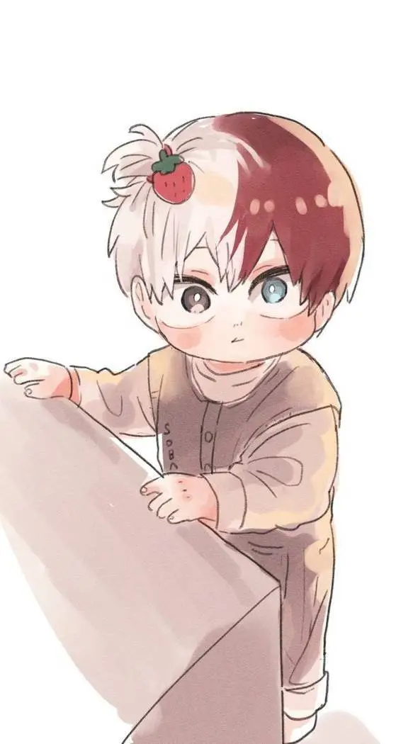 ai character: 🔥SHOTO TODOROKI🧊 background