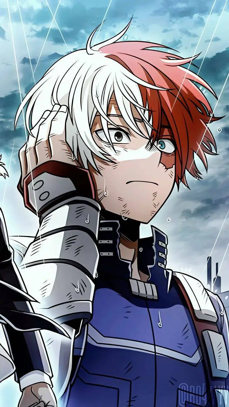 ai character: 🧊SHOTO TODOROKI🔥 background