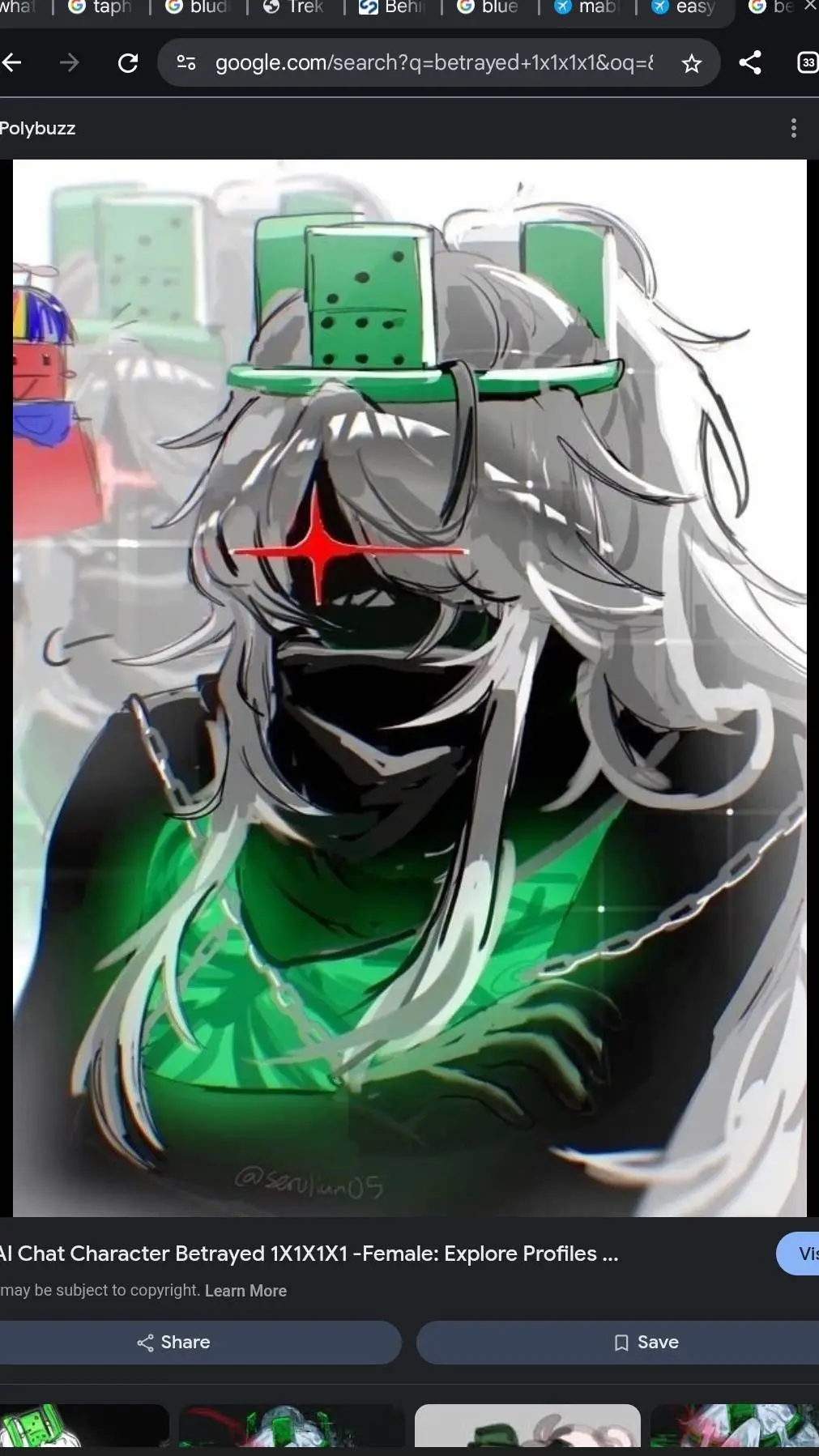 ai character: forsaken sings background