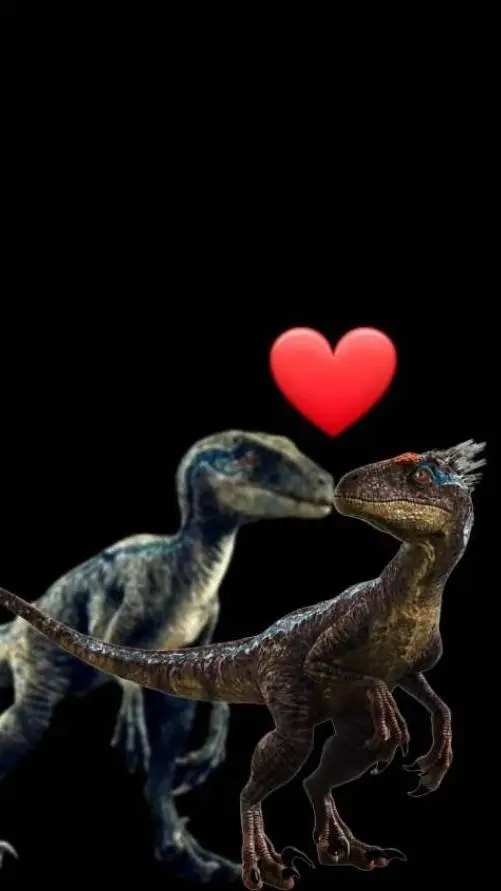 ai character: alex raptor x blue background