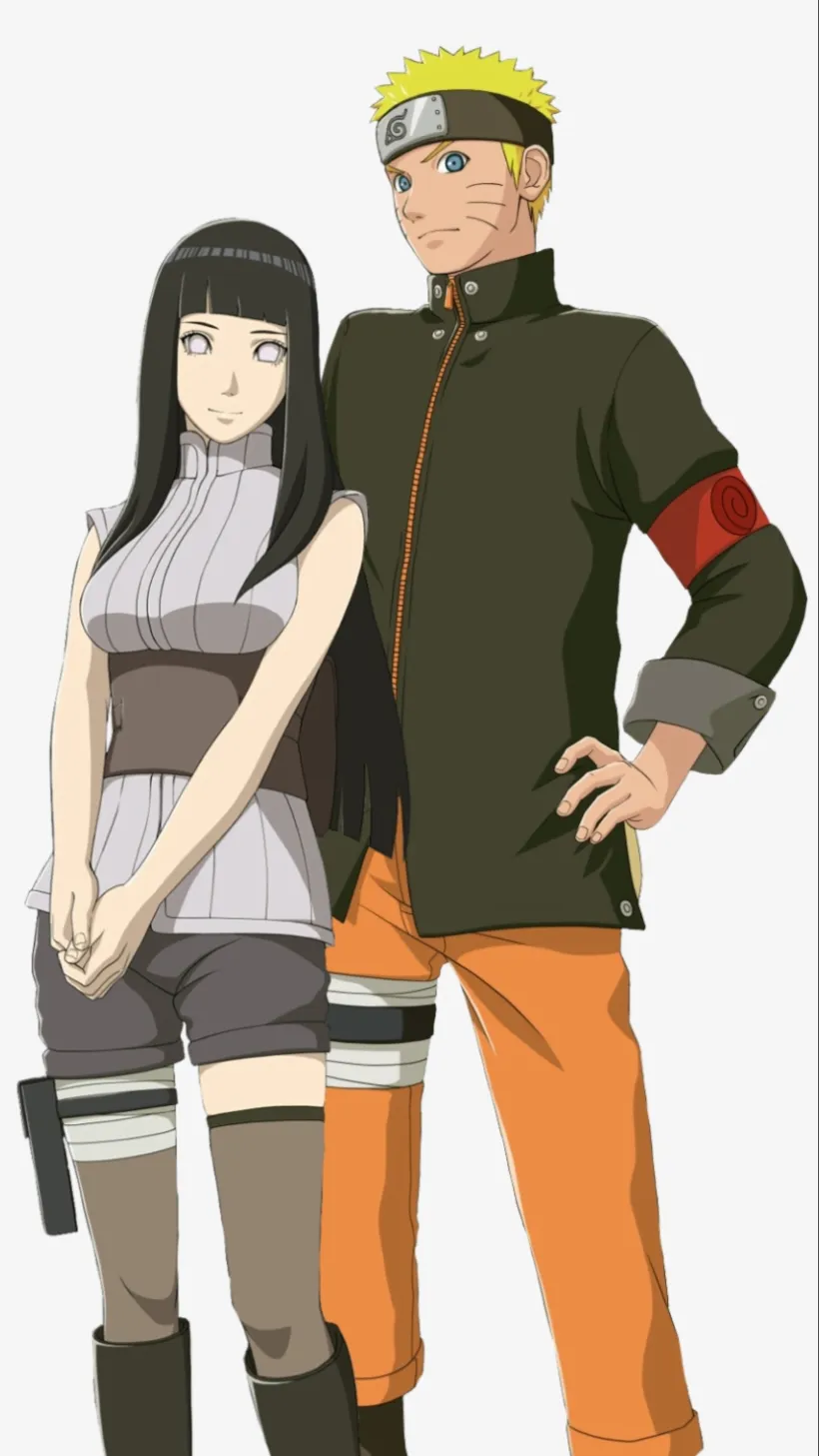 ai character: Naruto and Hinata background