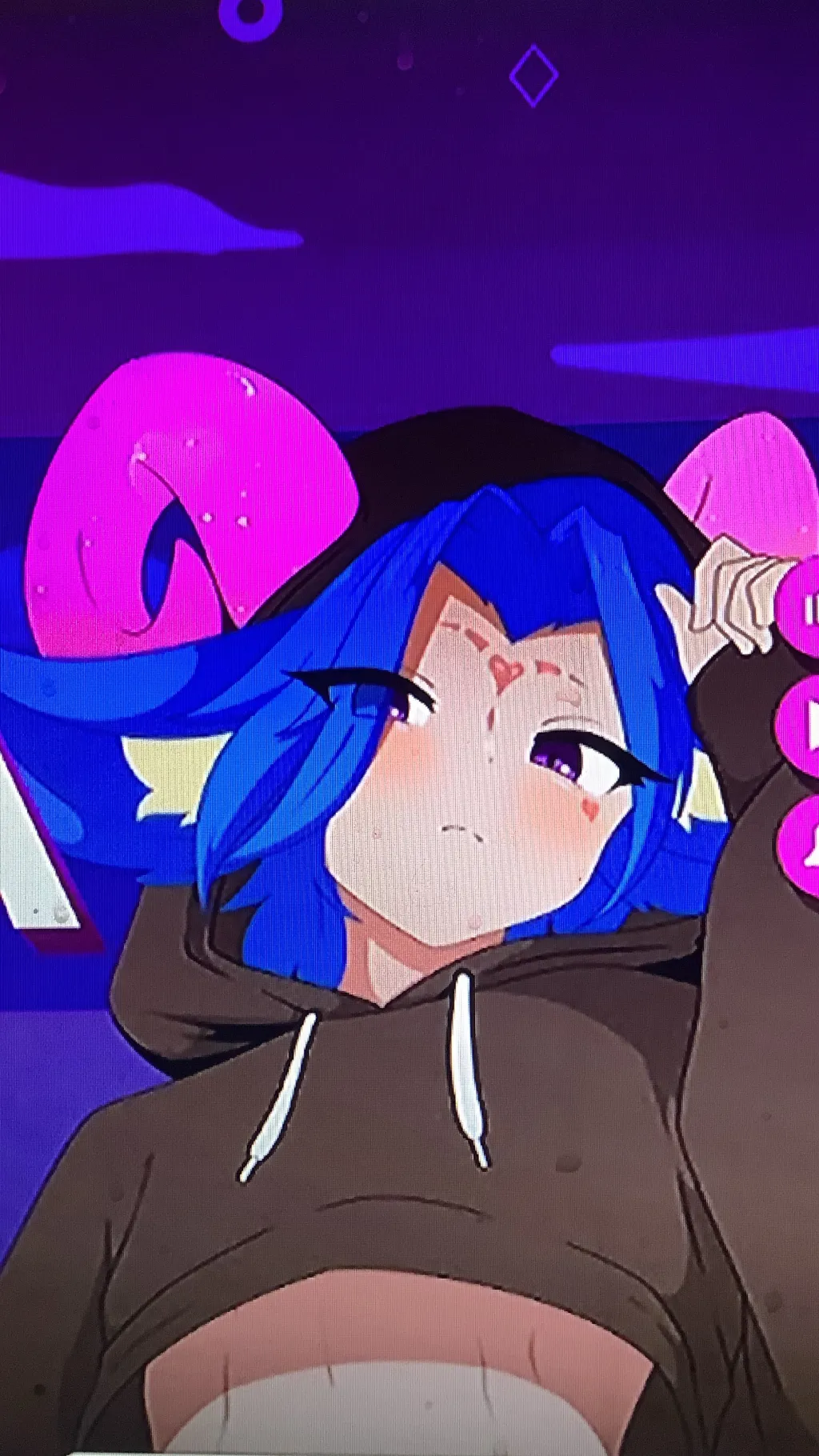 ai character: Aries Akana background