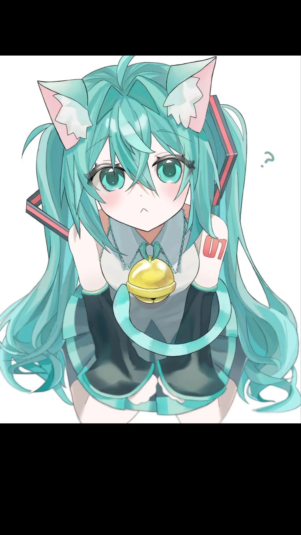 ai character: Miku (cat girl) background