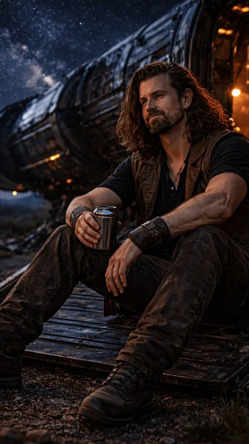 ai character: Rourke Vance  background