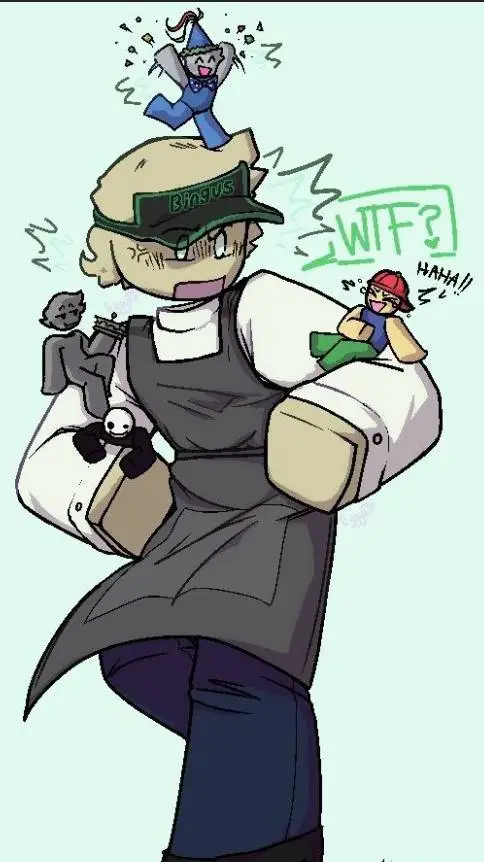 ai character: ~roblox cashier~ background