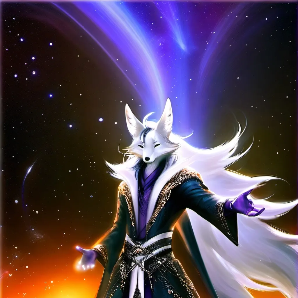 chat with ai character: Intergalatic Fox
