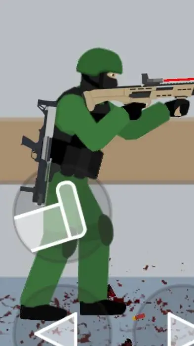 ai character: Flat zombie (all) background