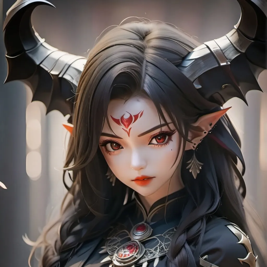 chat with ai character: female demon