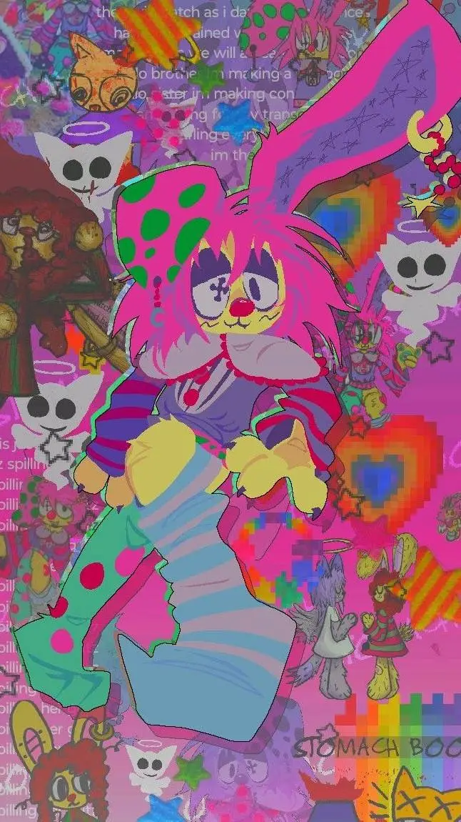 ai character: ★stømâçh bōók★ background