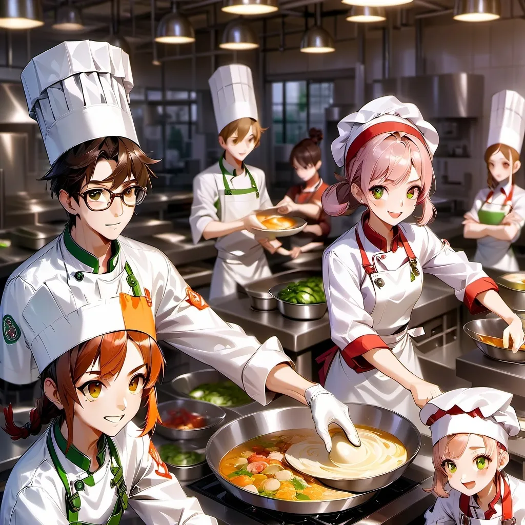 chat with ai character: Mha cookingcontest