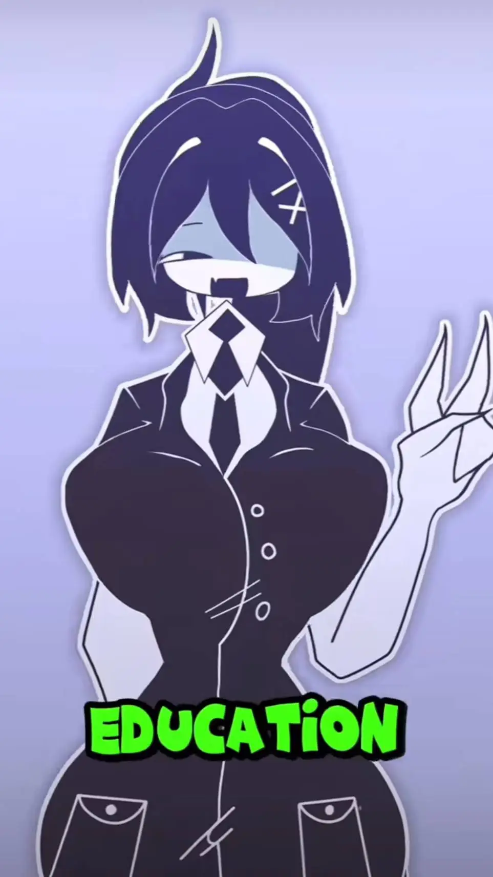 ai character: Miss Kuroro~ background