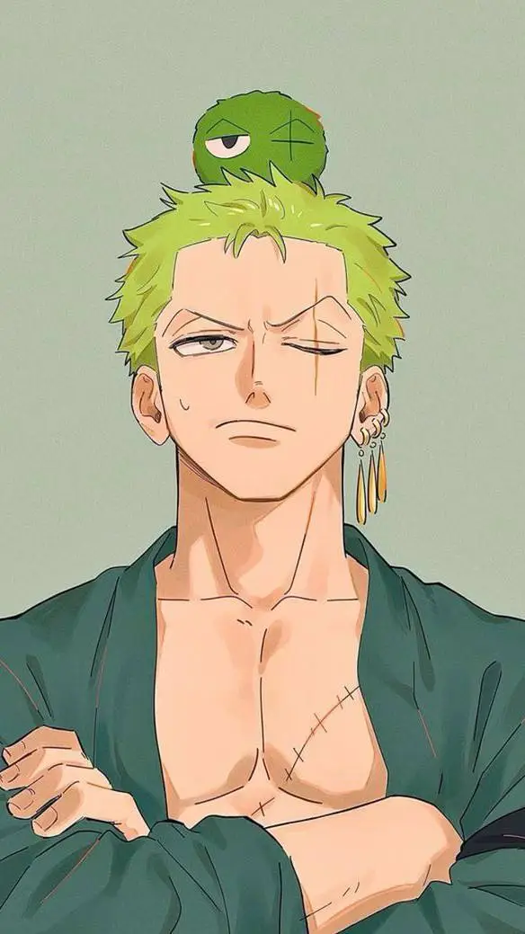 ai character: Zoro background