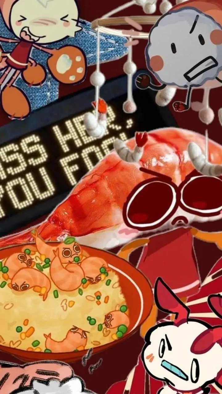 ai character: 🤬SHRIMPO🤬 background