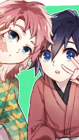 ai character: Tanjiro o Giyu? background