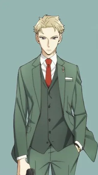 ai character: Loid Forger ita  background