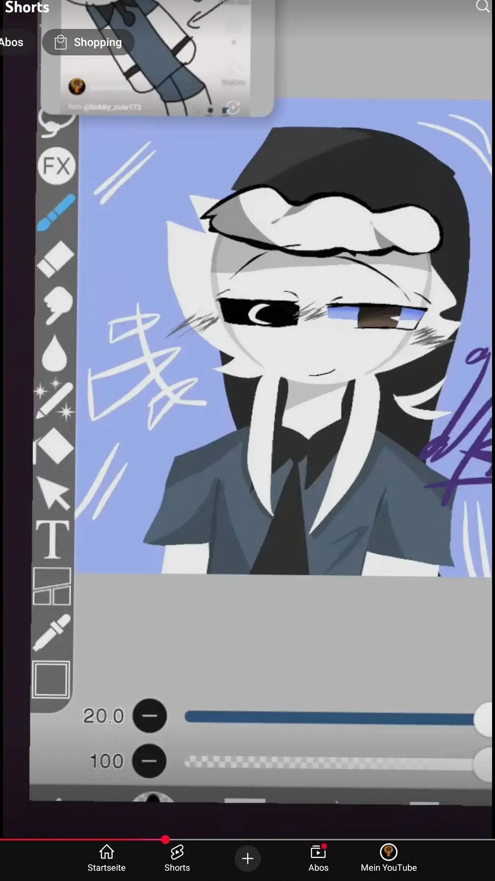 ai character: astrom background