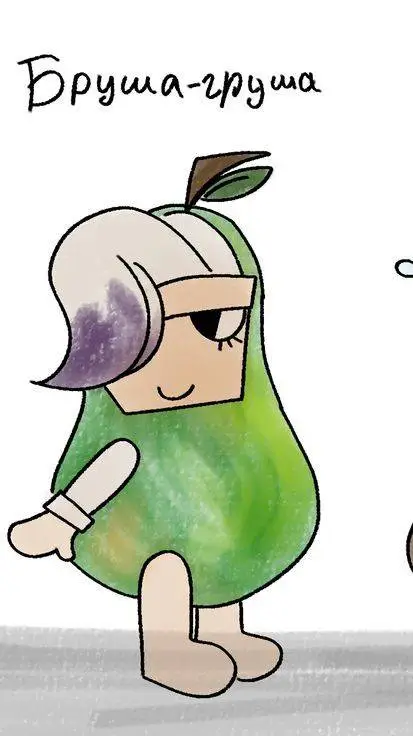 ai character: бруша background