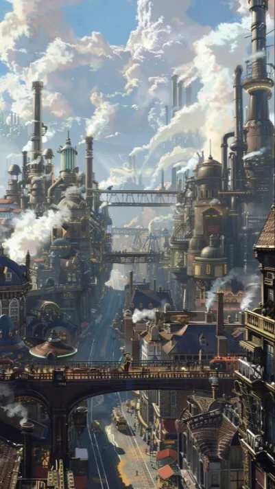 Talkie AI - Chat with Steampunk city rp