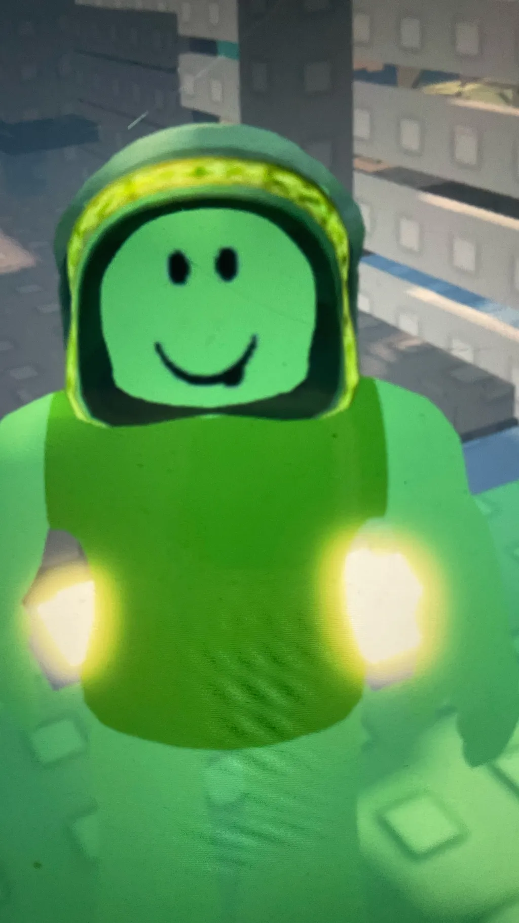 ai character: Green bean ￼ background