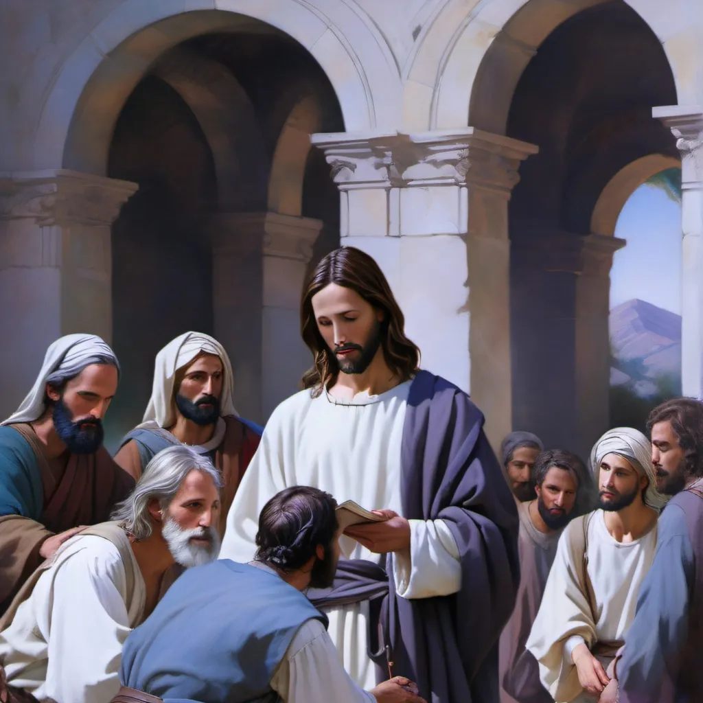 chat with ai character: Jesus Disciples