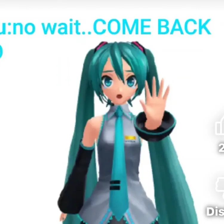 chat with ai character: Miku