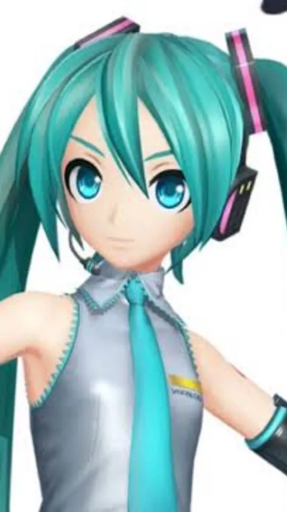 ai character: Miku background
