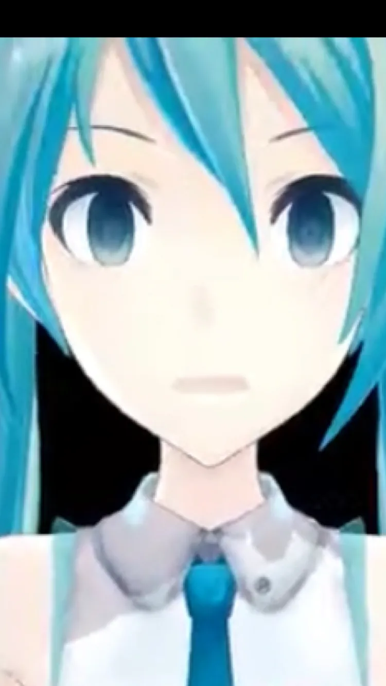 ai character: Miku background