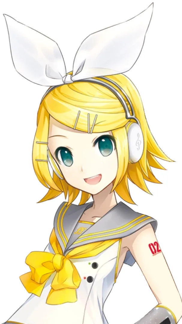 ai character: Kagamine rin background