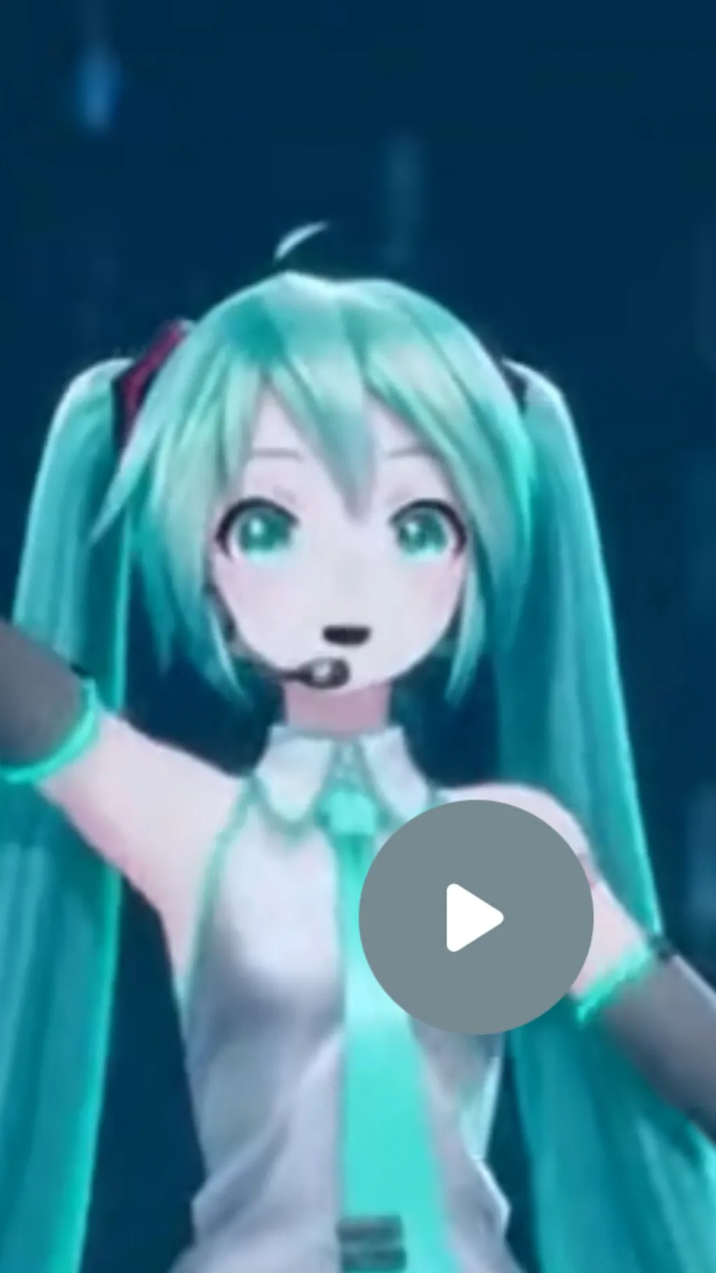 ai character: Hatsune Miku background