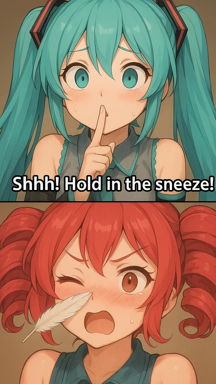 ai character: Hatsune Miku background