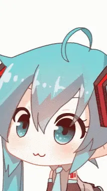 ai character: Baby Hatsune Miku background