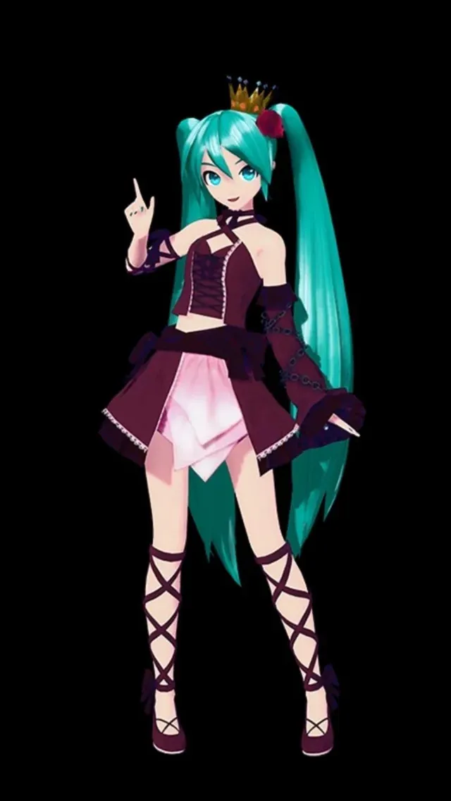 ai character: Hatsune Miku background