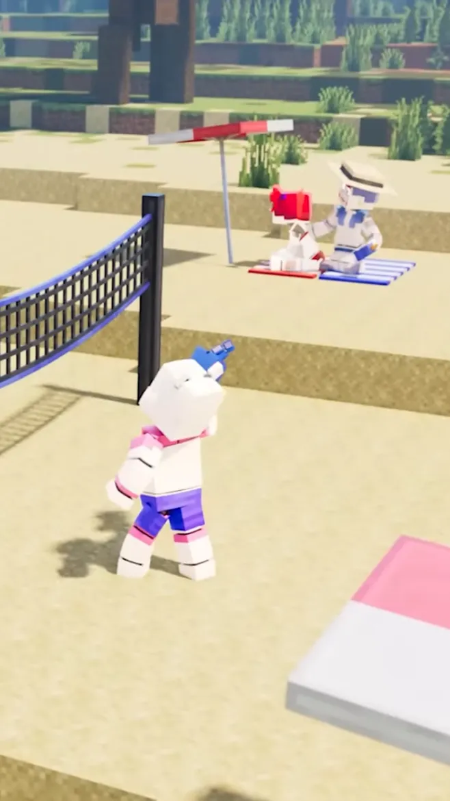 ai character: Fazbear and freind background