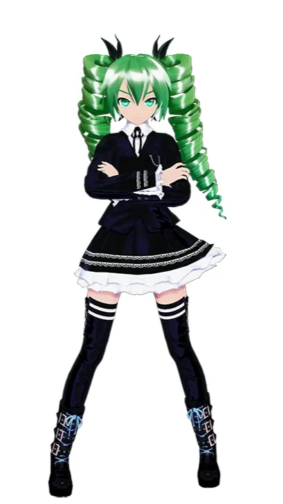 ai character: Miku background